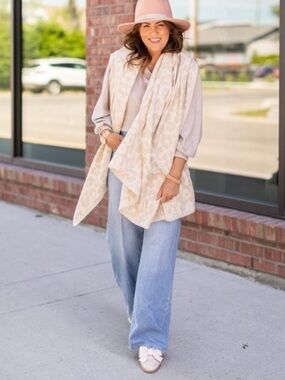 one Wednesday x jillian harris throw blanket Wrap 100% cotton animal print